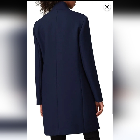 Waverly Grey Nikki Coat, Navy & Grey, Sz M, Made in U.S.A. - Picture 2 of 11